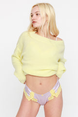 Brésilien en soie Lotus - Popcorn - Vannina VESPERINI