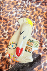 Bijou de Mur - Colombe "Free" - Oeuvre unique 1/1 signé AVH - Vannina VESPERINI