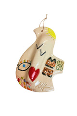 Bijou de Mur - Colombe "Free" - Oeuvre unique 1/1 signé AVH - Vannina VESPERINI