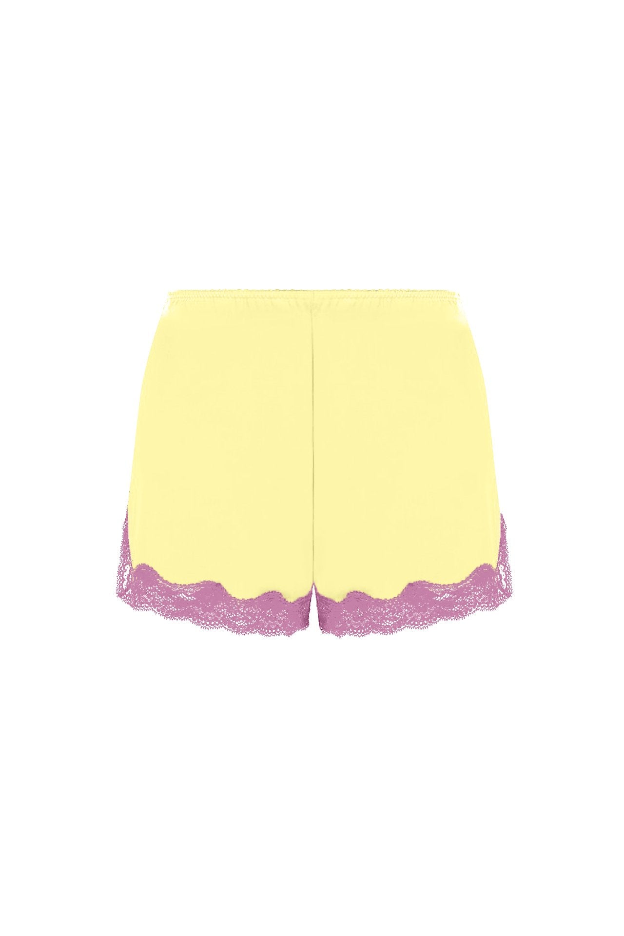 Boxer en soie, Lemonade - Lavender - Vannina VESPERINI