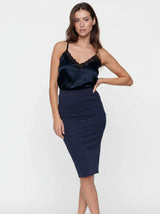 Jupe Crayon Océan - Vannina VESPERINI