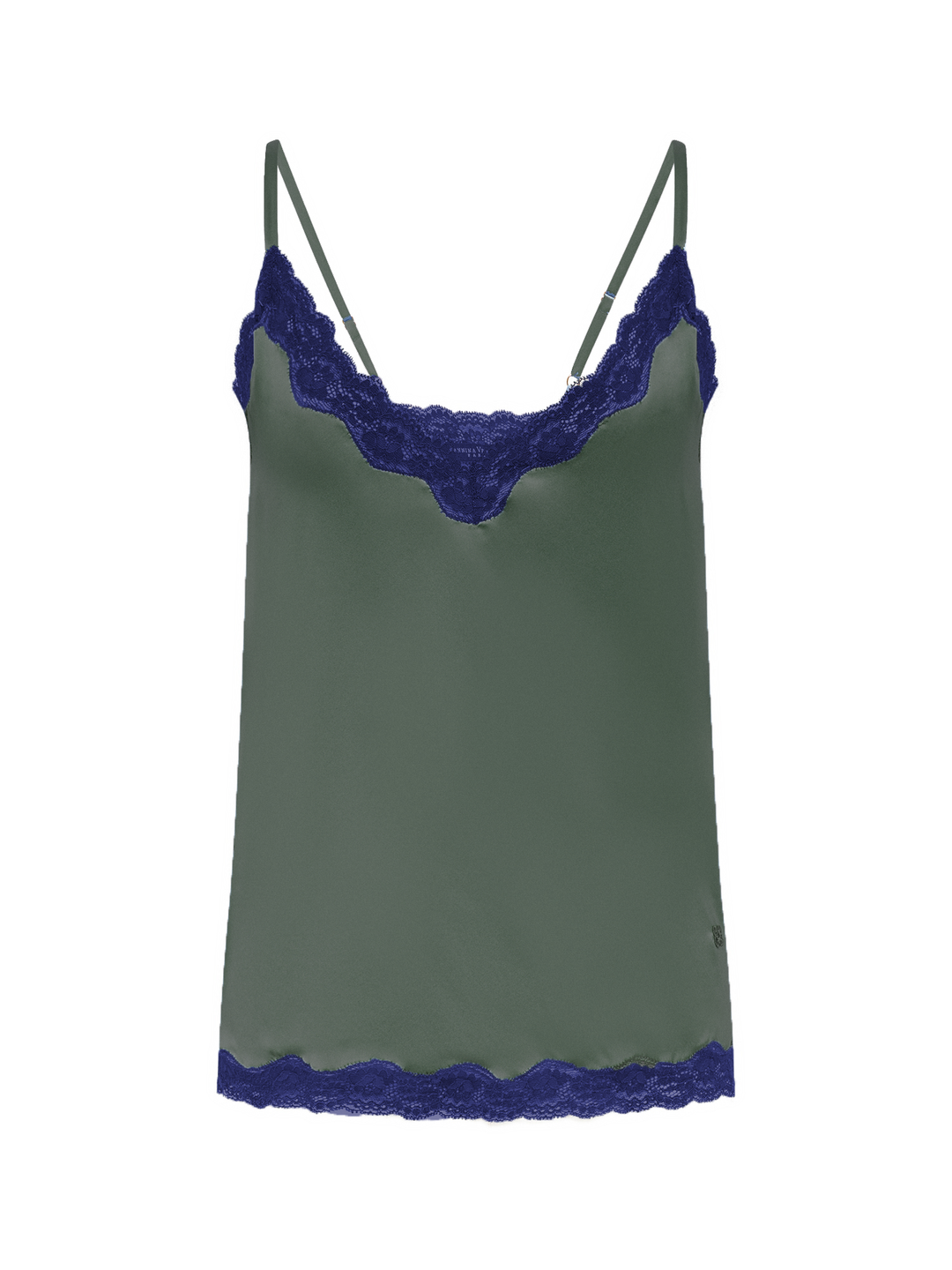 Robe Lacée VANNINA VESPERINI En Lycra Kaki - Taille 40 - Longue Et Stretch - Neuf Avec Étiquettes