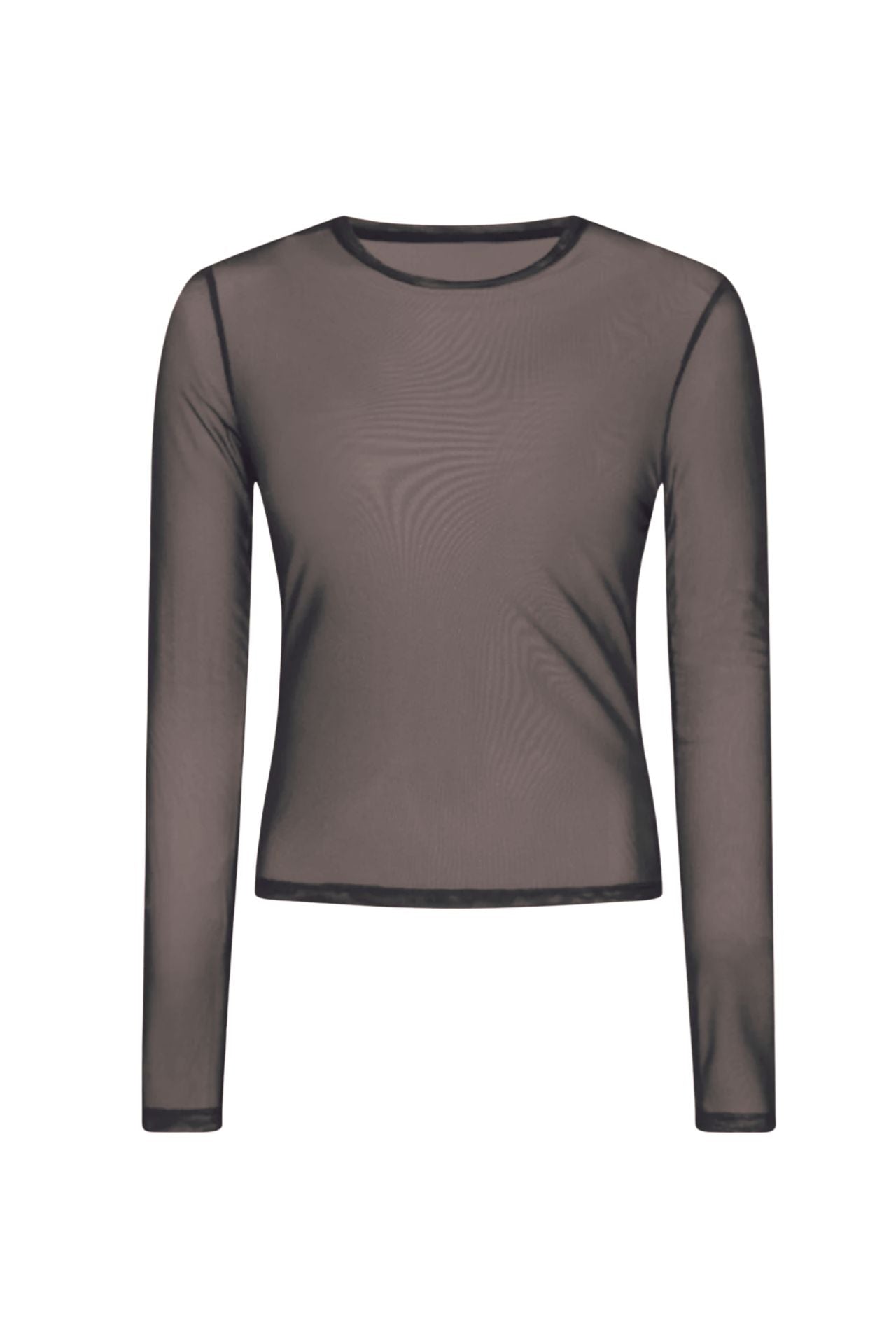 Top en tulle - Chocolat - Vannina VESPERINI