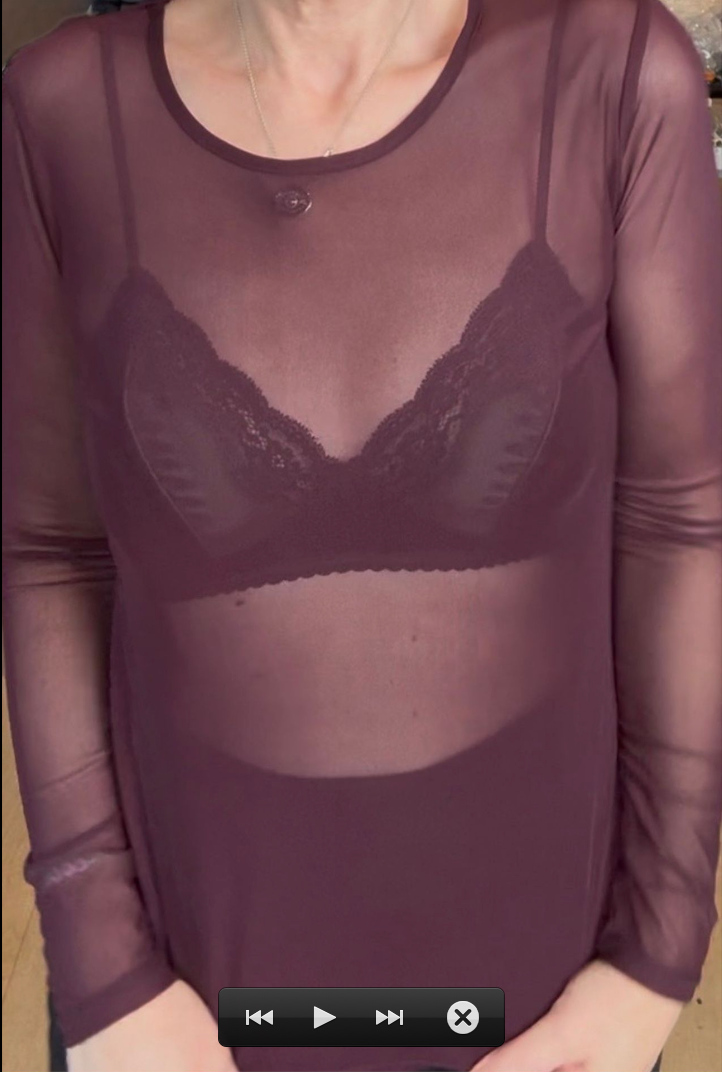 Top en tulle - Prune
