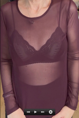 Top en tulle - Prune