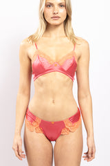 Brésilien en soie Papaye - Tropic - Vannina VESPERINI