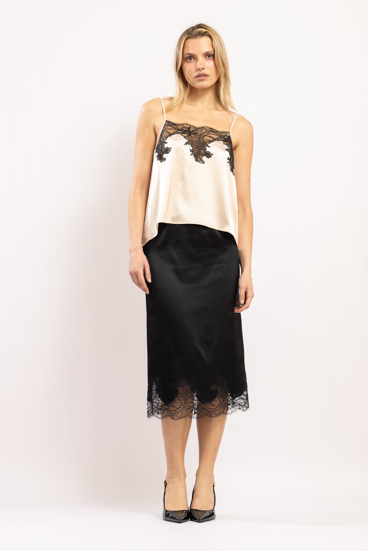 Jupe Norma "Couture" Noir - Noir - Vannina VESPERINI