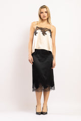 Jupe Norma "Couture" Noir - Noir - Vannina VESPERINI