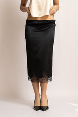 Jupe Norma "Couture" Noir - Noir - Vannina VESPERINI