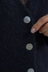 Cardigan Scarlett Noir - Vannina VESPERINI