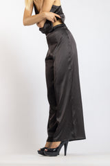 Pantalon Jane en soie Deepchoco - Vannina VESPERINI