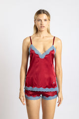 Boxer en soie, Rubis - Storm - Vannina VESPERINI