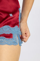 Boxer en soie, Rubis - Storm - Vannina VESPERINI