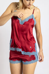 Boxer en soie, Rubis - Storm - Vannina VESPERINI