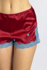 Boxer en soie, Rubis - Storm - Vannina VESPERINI