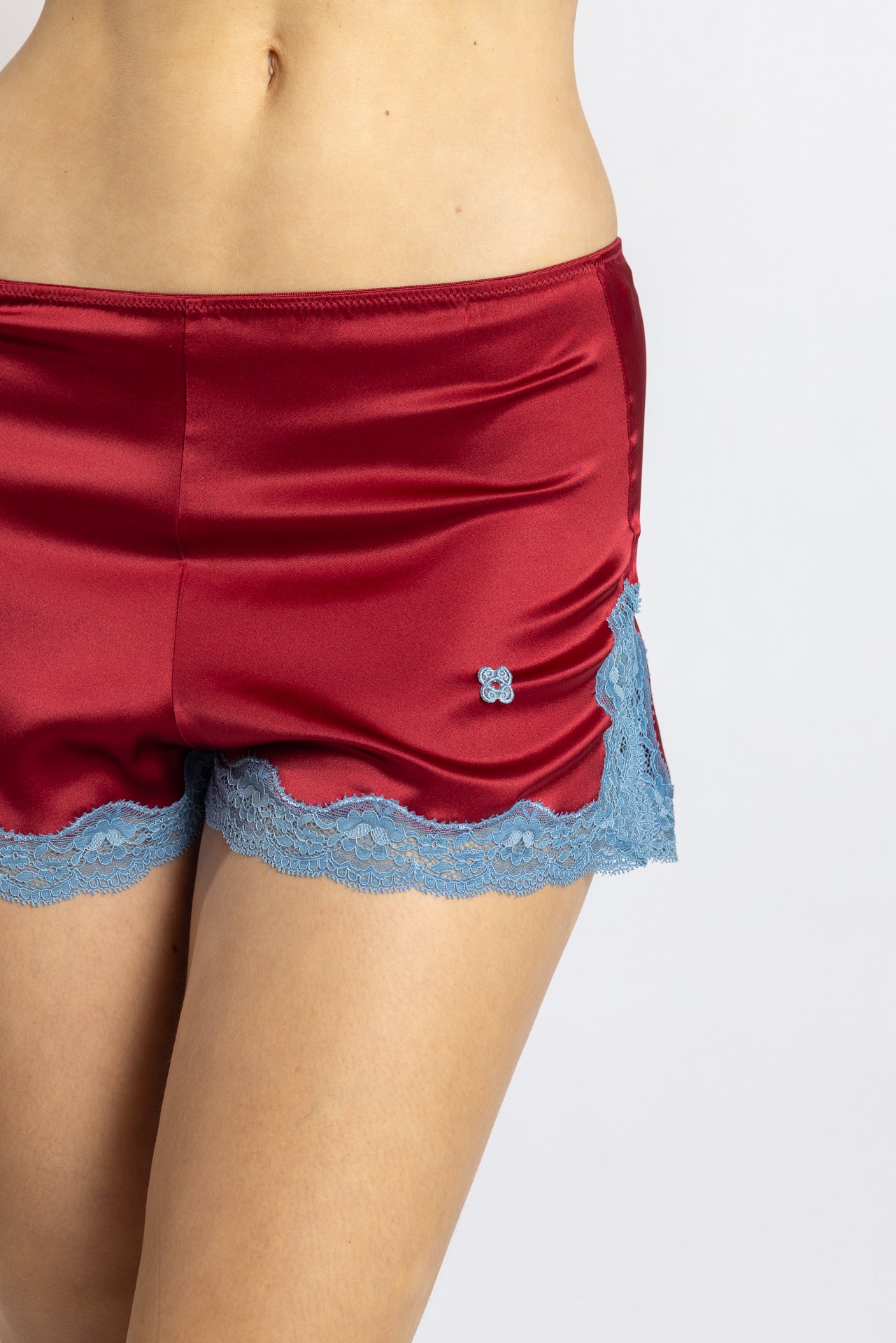Boxer en soie, Rubis - Storm - Vannina VESPERINI