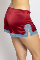 Boxer en soie, Rubis - Storm - Vannina VESPERINI