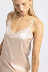 Combinette en soie Ballerine - Nude - Vannina VESPERINI