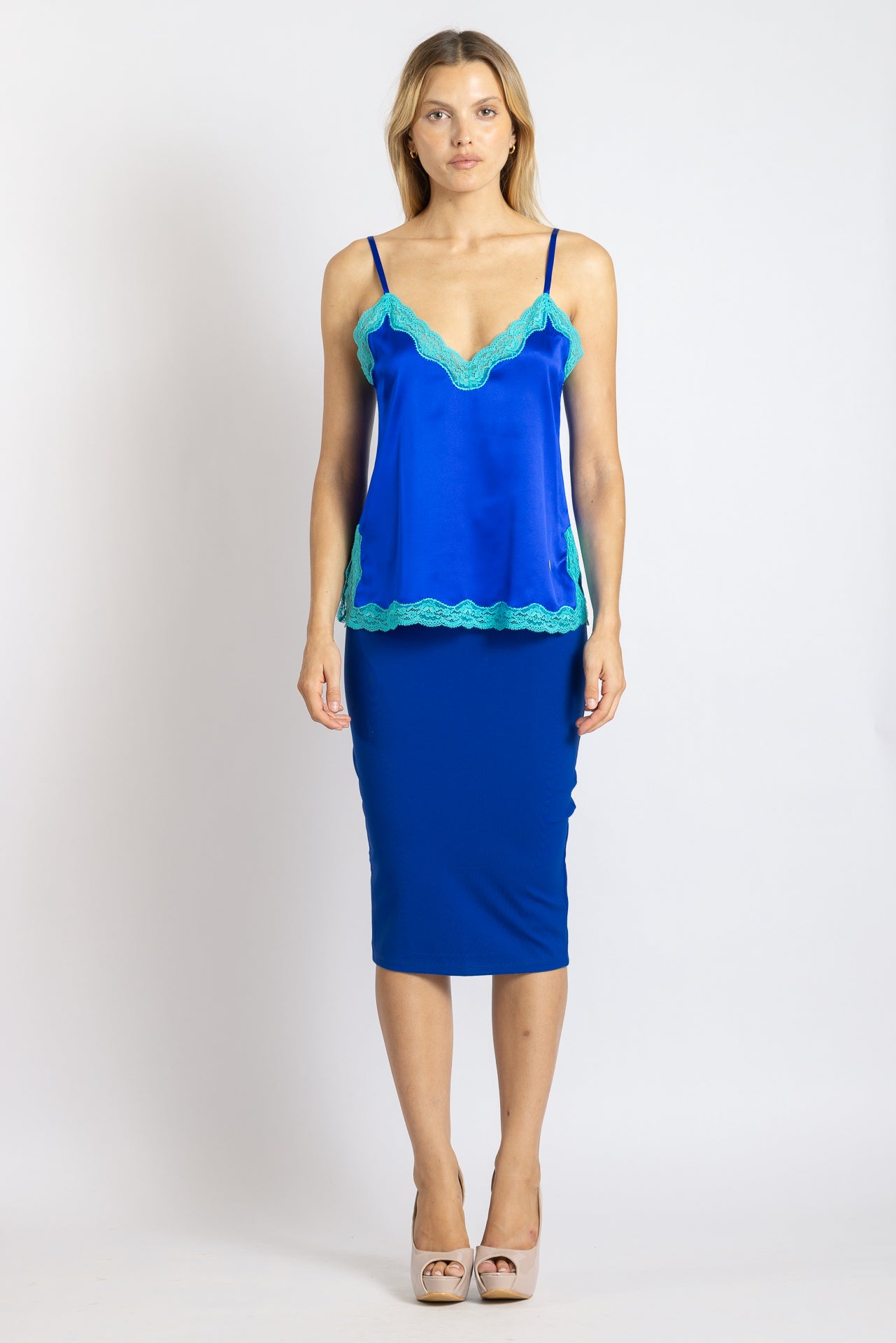 Jupe Crayon Magicblu - Vannina VESPERINI