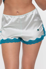 Silk boxer shorts, Jade - Imperial