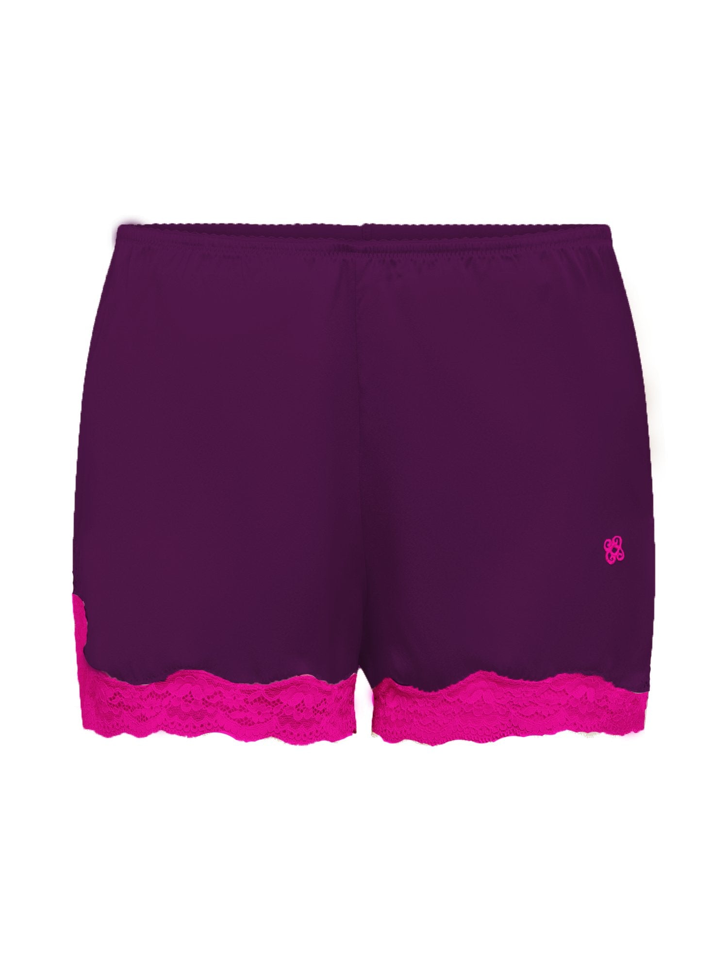 Boxer en soie Purple - Strawberry - Vannina VESPERINI