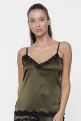 Camisole, the Original, Khaki - Black