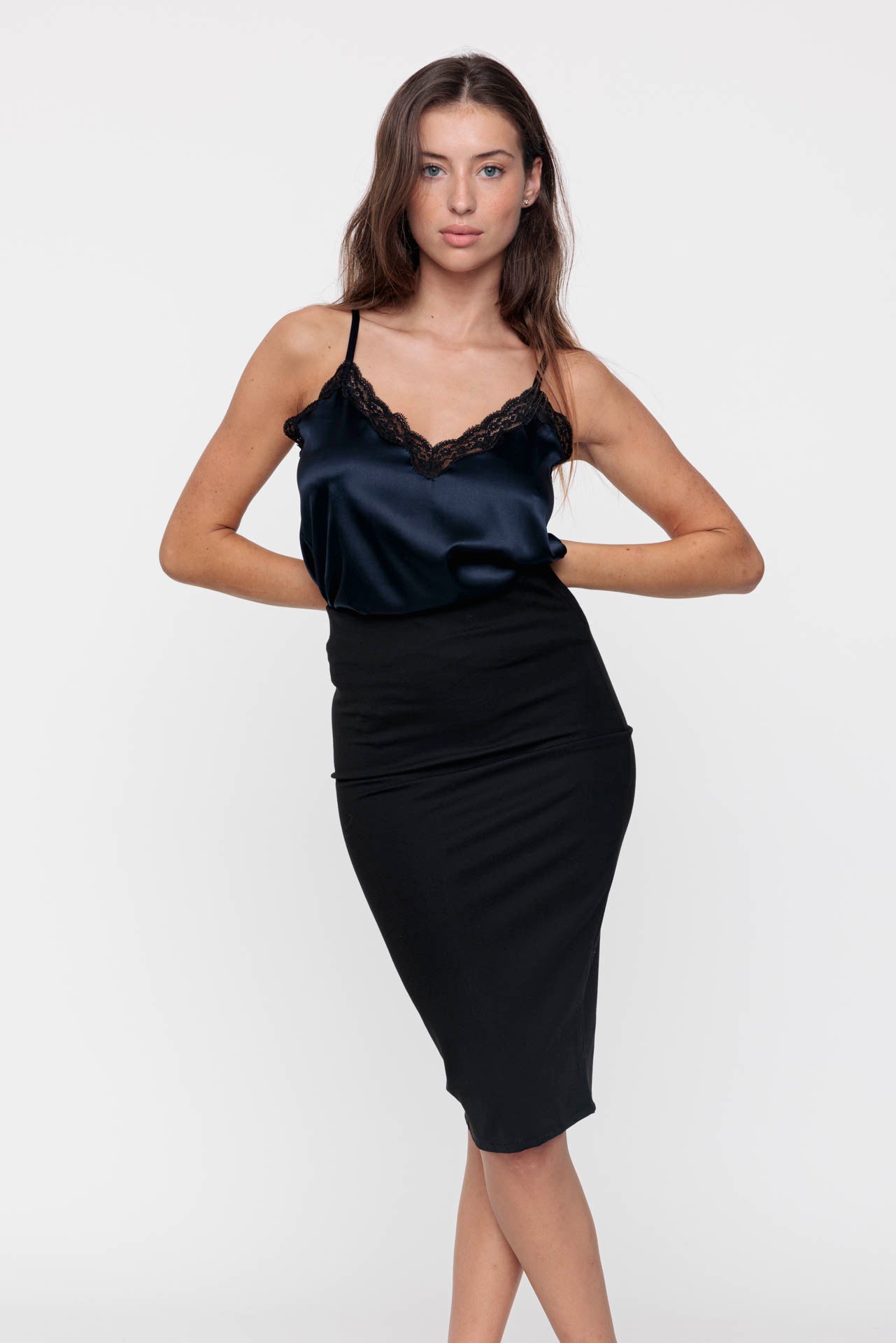 Crayon Quoi Mettre Avec Une Jupe Noire Jupe Crayon Noir – Vannina