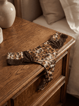 Brésilien en soie Léopard - Choco - Vannina VESPERINI