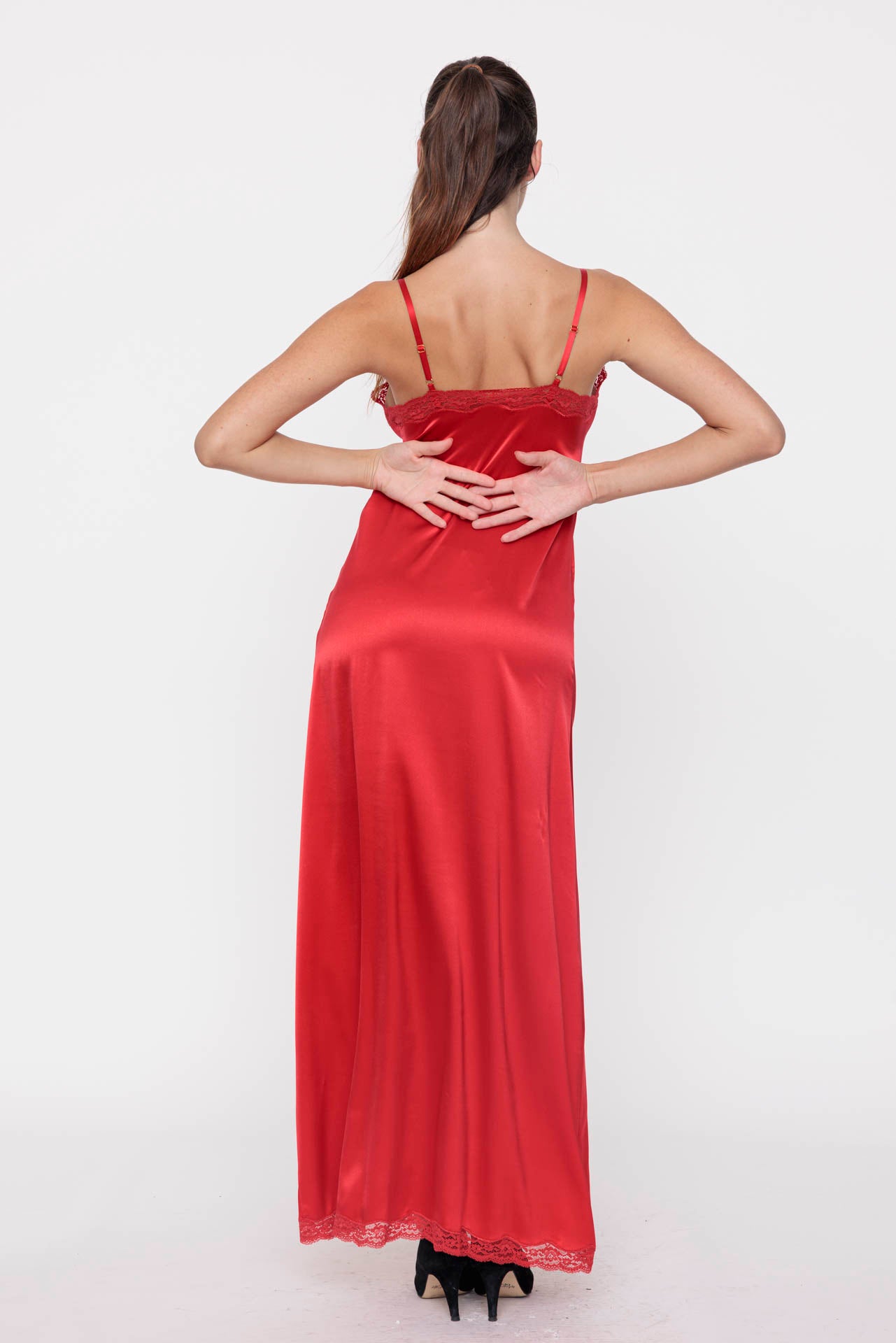 Robe de soirée longue fendue Passion - Red