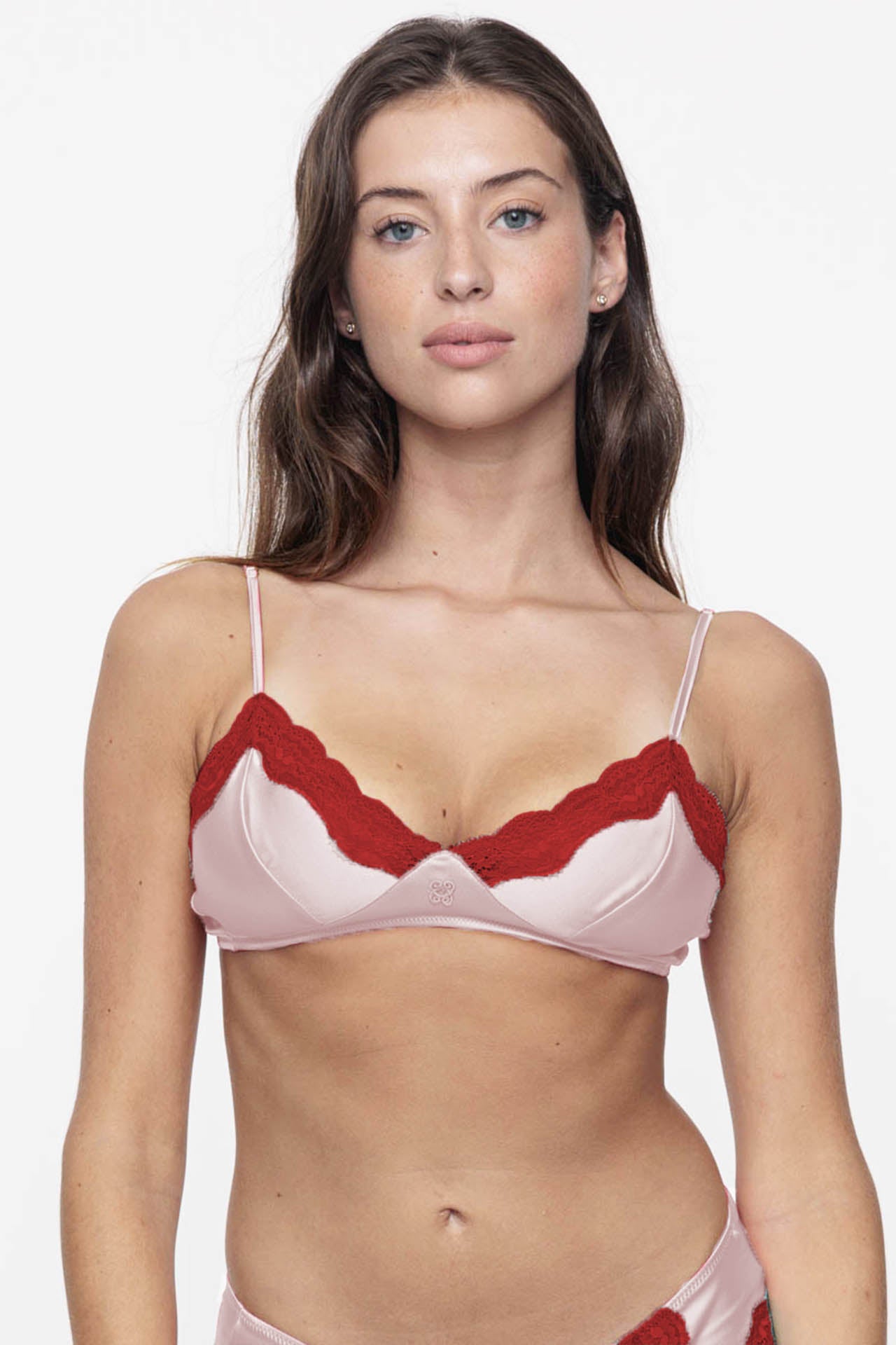 Triangle en soie, Ballerine - Mars - Vannina VESPERINI