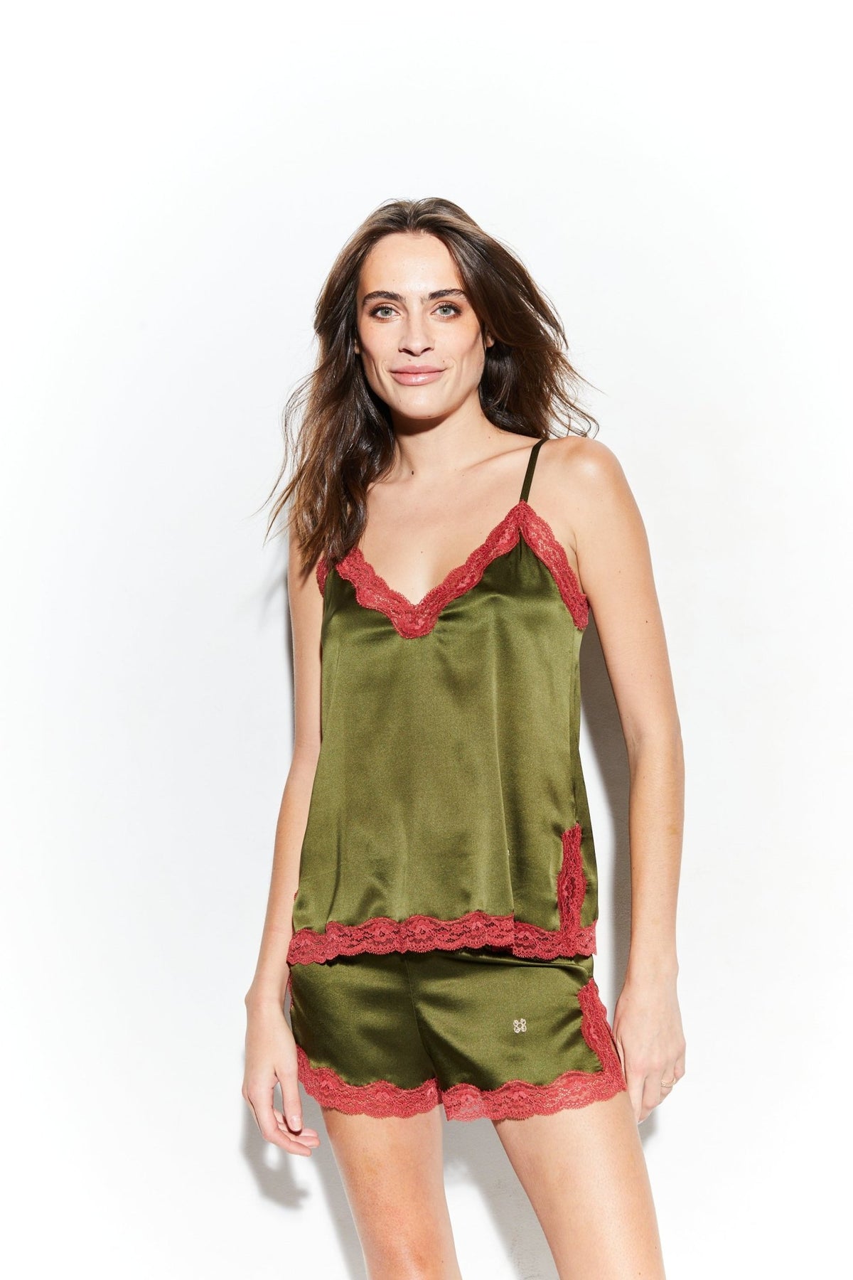 Bustier Luxe à Lacets Vannina Vesperini Taille 40 Kaki - Neuf Avec étiquette (valeur 190€)